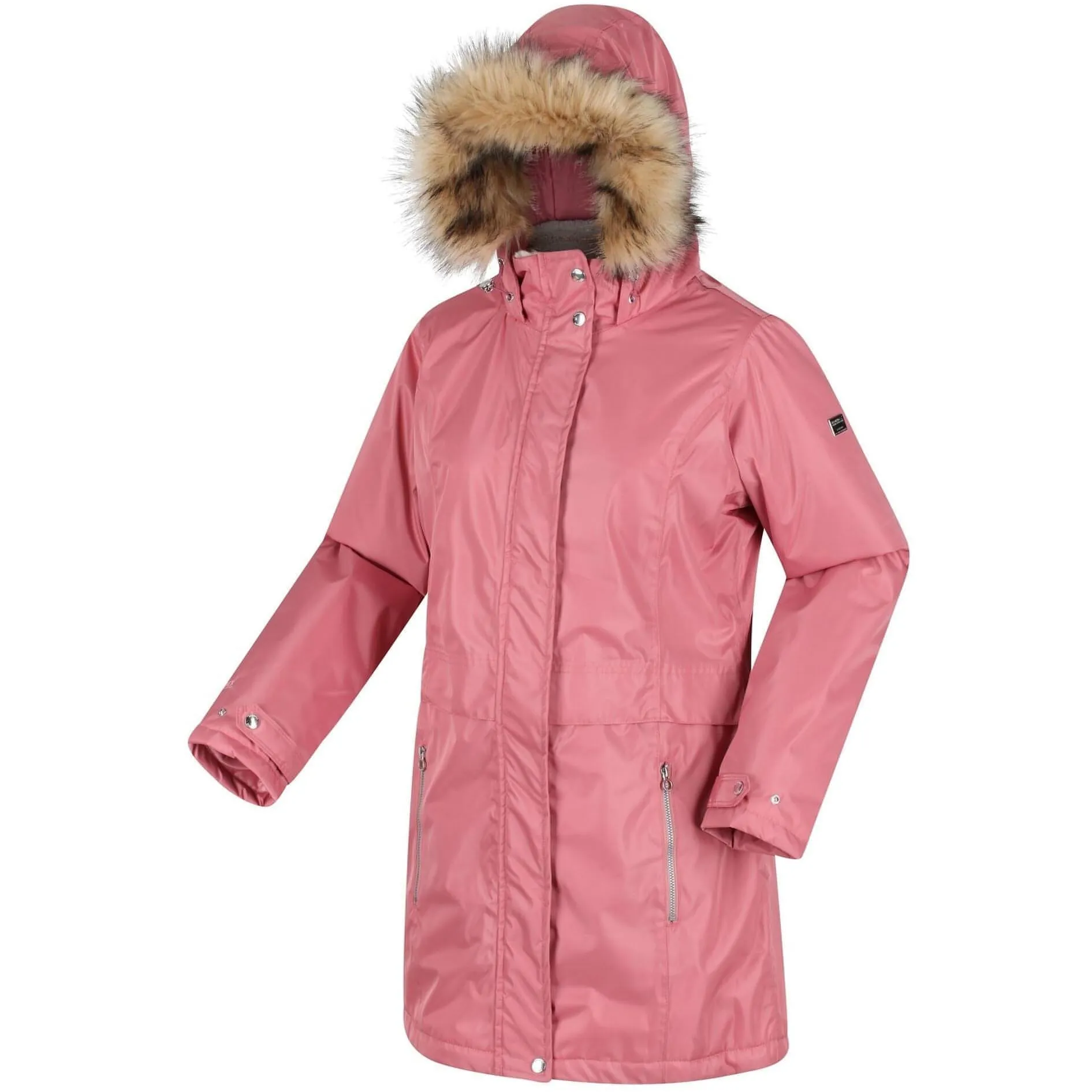 Regatta Lexis Waterproof Insulated Womens Parka Jacket - Pink