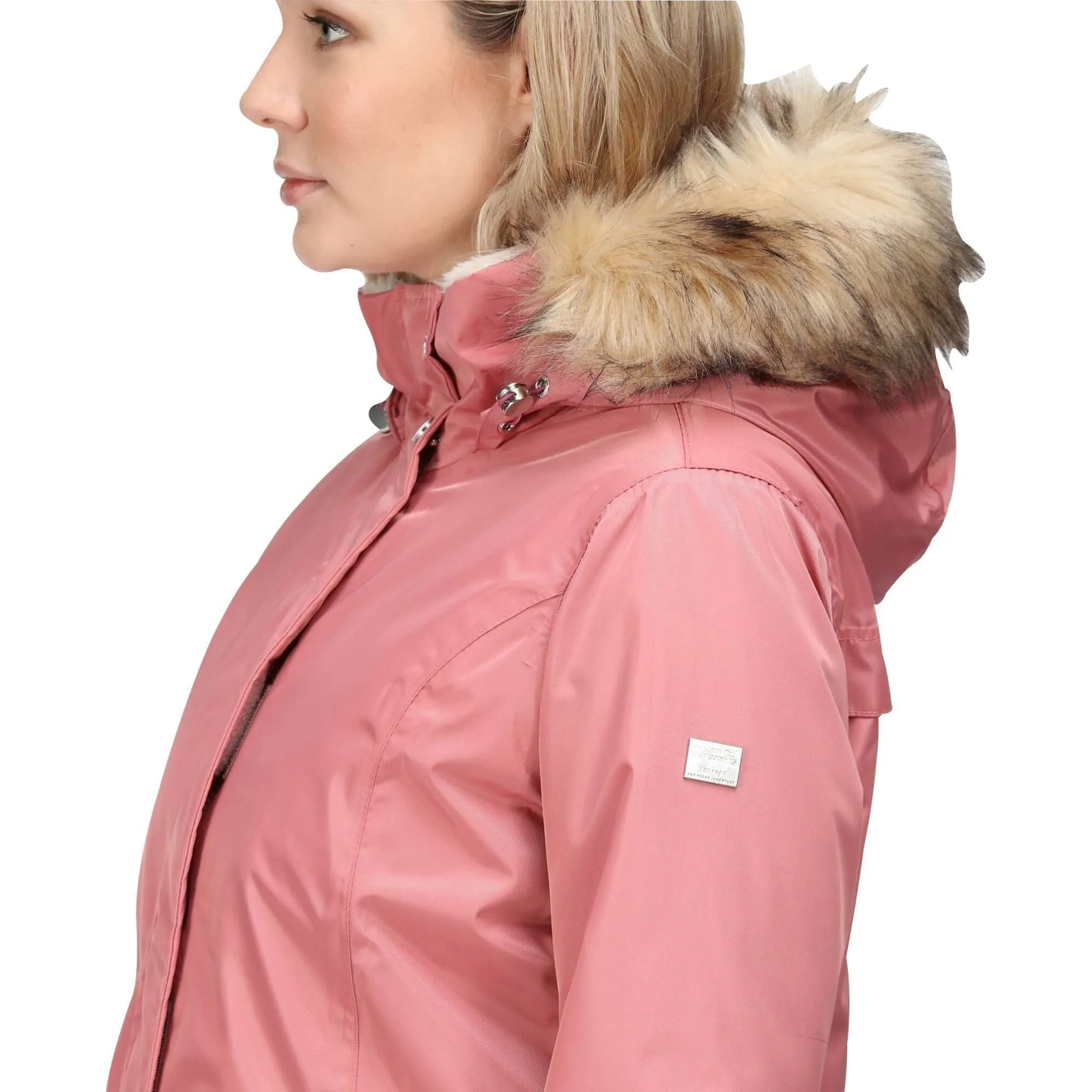 Regatta Lexis Waterproof Insulated Womens Parka Jacket - Pink