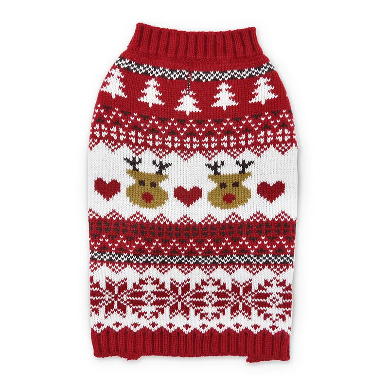 Reindeer Fair Isle Sweater