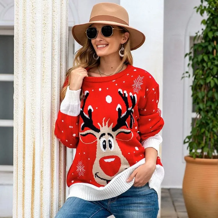 Reindeer Knit Sweater