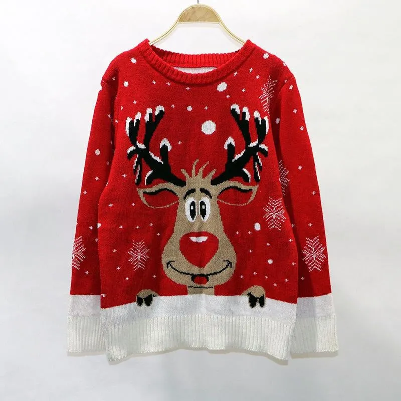 Reindeer Knit Sweater