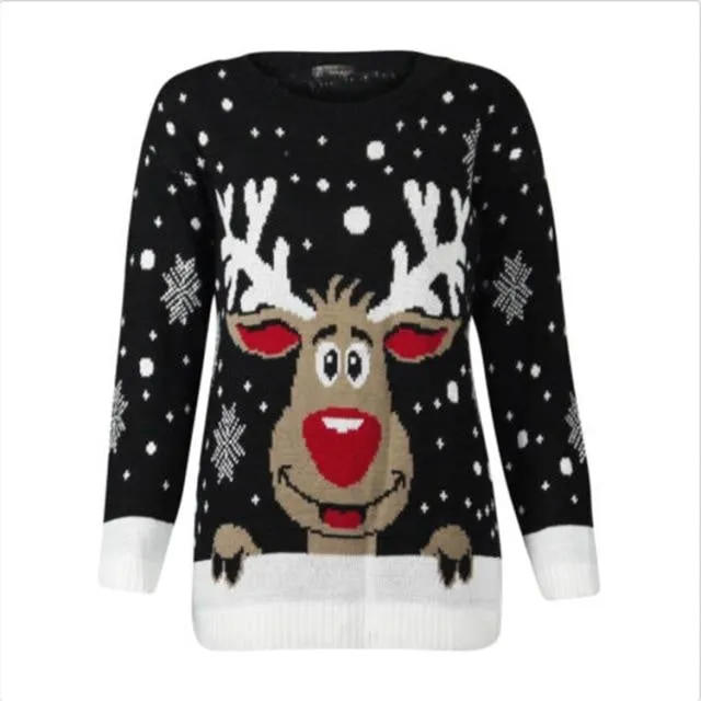 Reindeer Knit Sweater