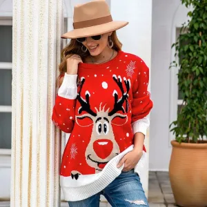 Reindeer Knit Sweater