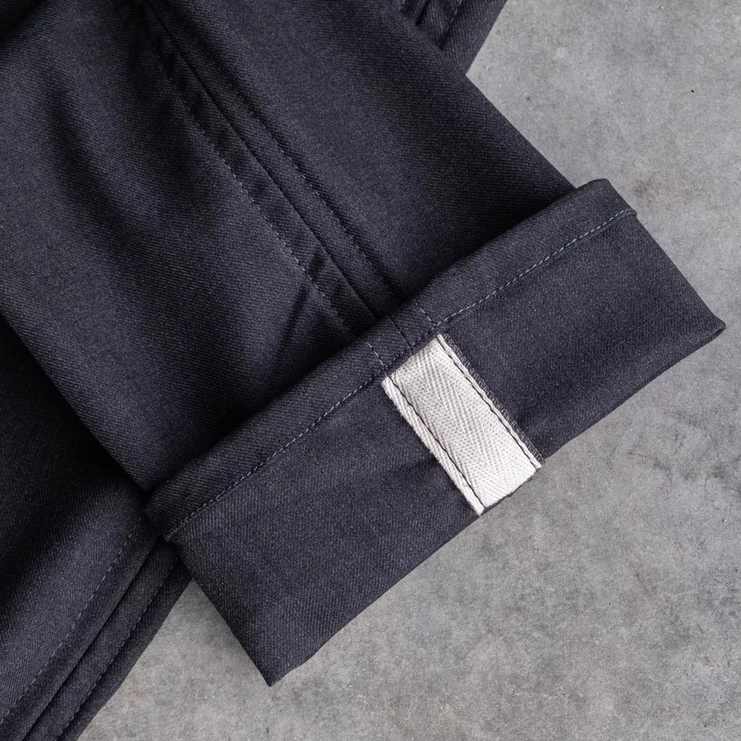 Rivet Chino Charcoal Washable Tech Wool