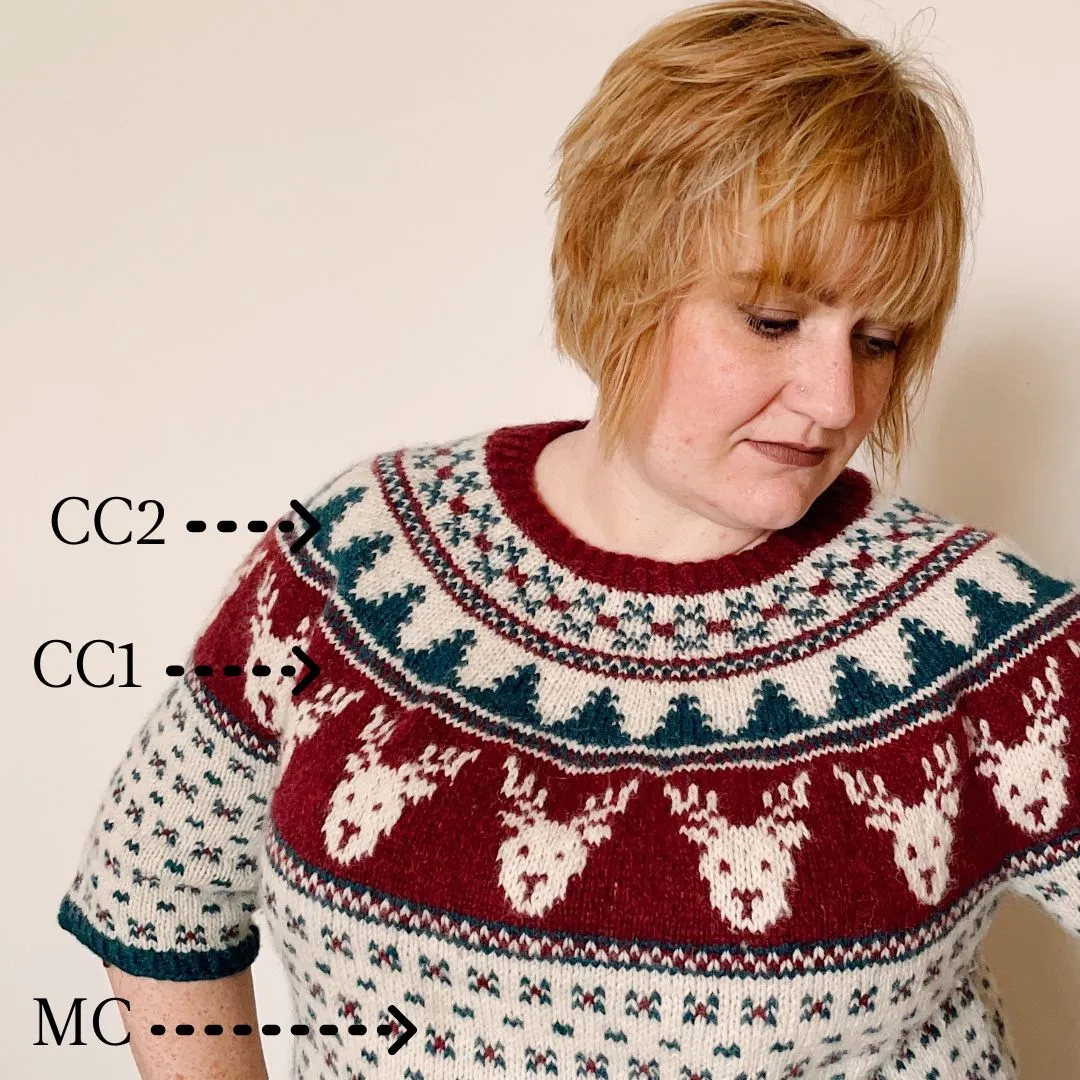 Rockin' Reindeer, Richard Sweater Kit