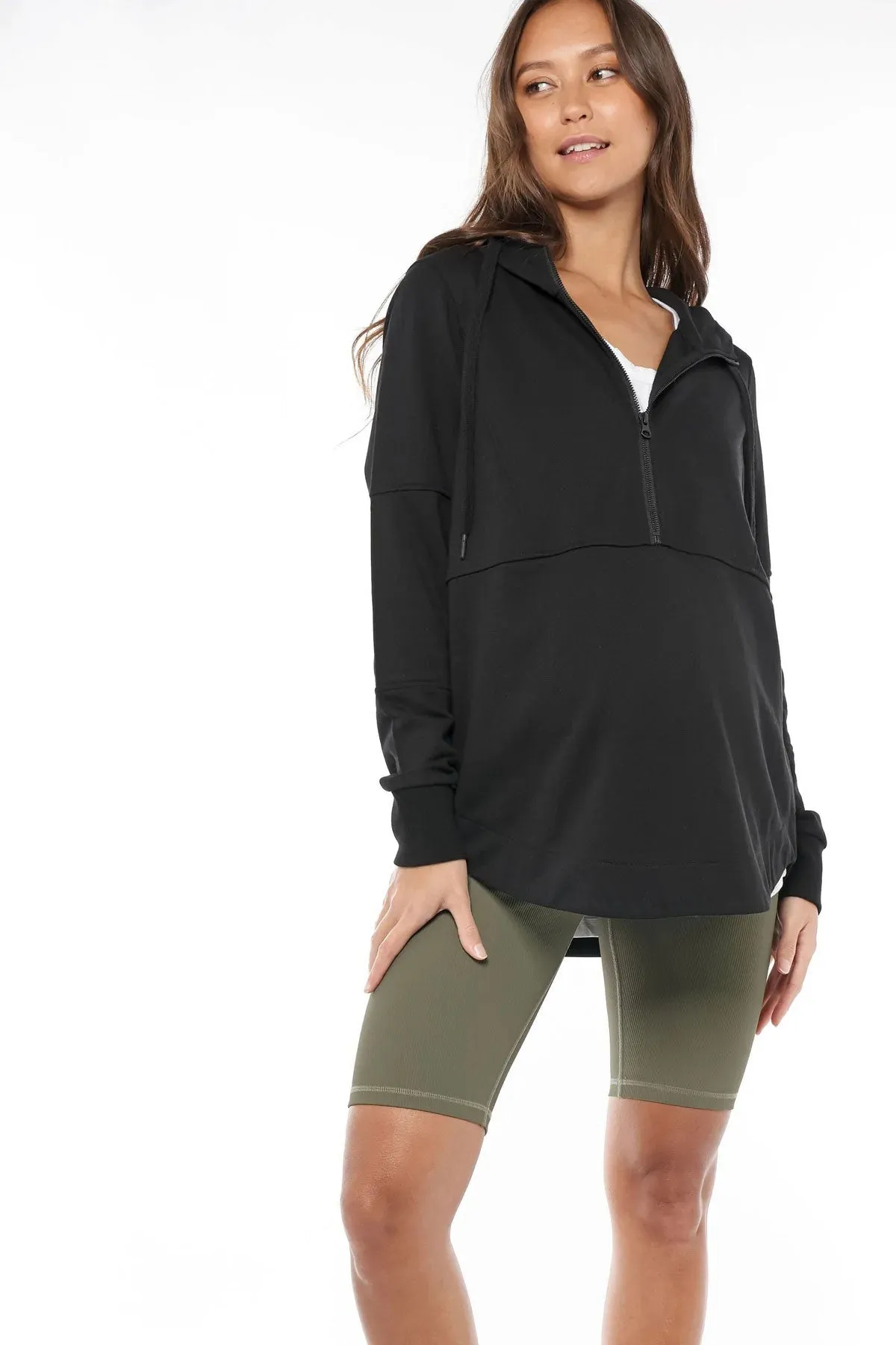 Run With Me Maternity Nursing Hoodie