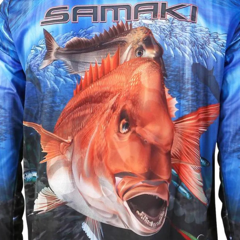 Samaki Red Snapper LS Shirt