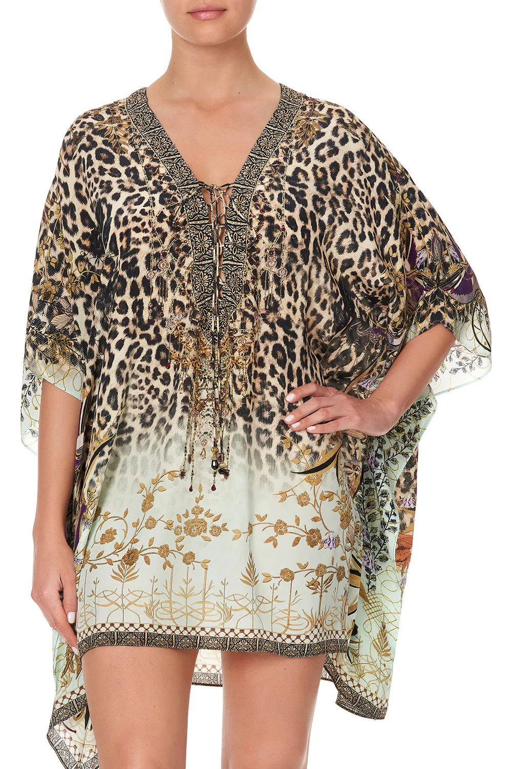 SHORT LACE UP KAFTAN NOMADIC NYMPH