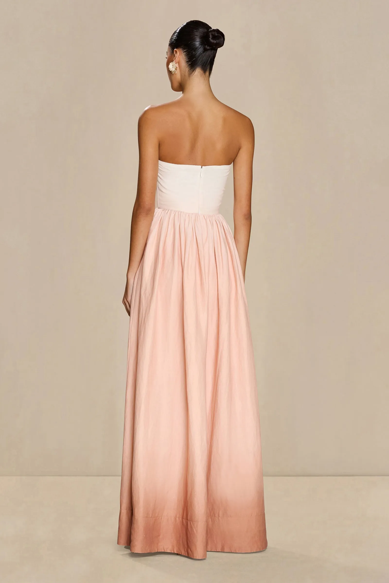 Sonya Miral Gown - Chestnut Blush Ombre