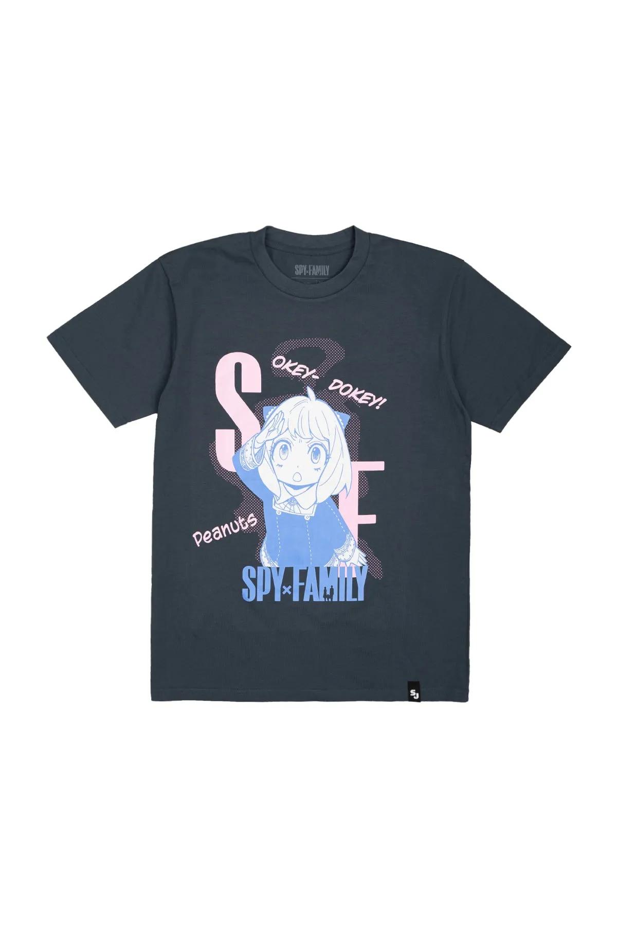 Spy x Family Anya Expression Tee - Petrol Blue