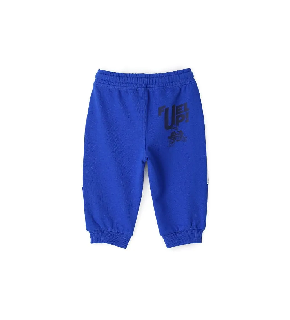 STAR RACER BLUE 100% COTTON SWEATPANTS