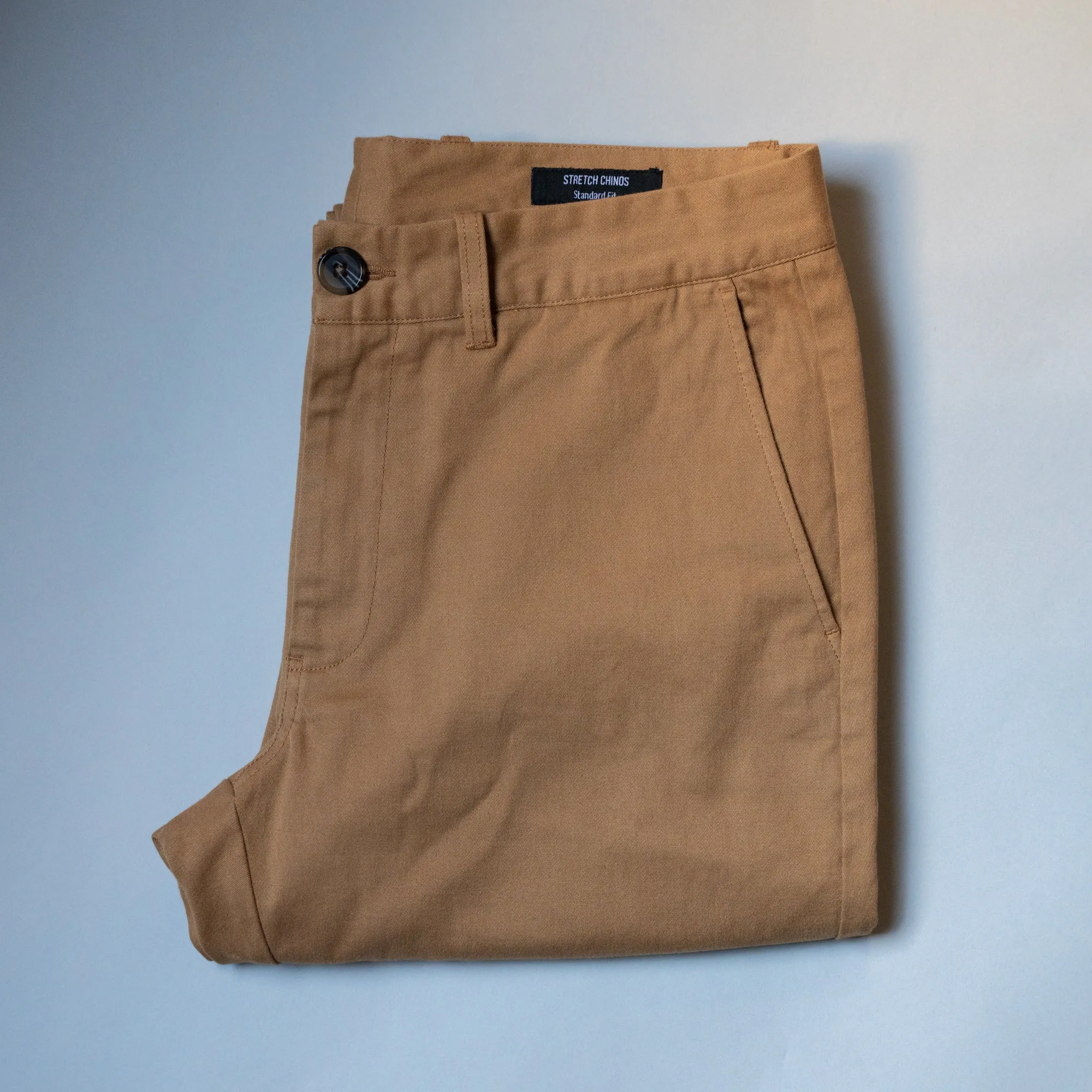 Stretch Chinos Slim Fit - Tobacco