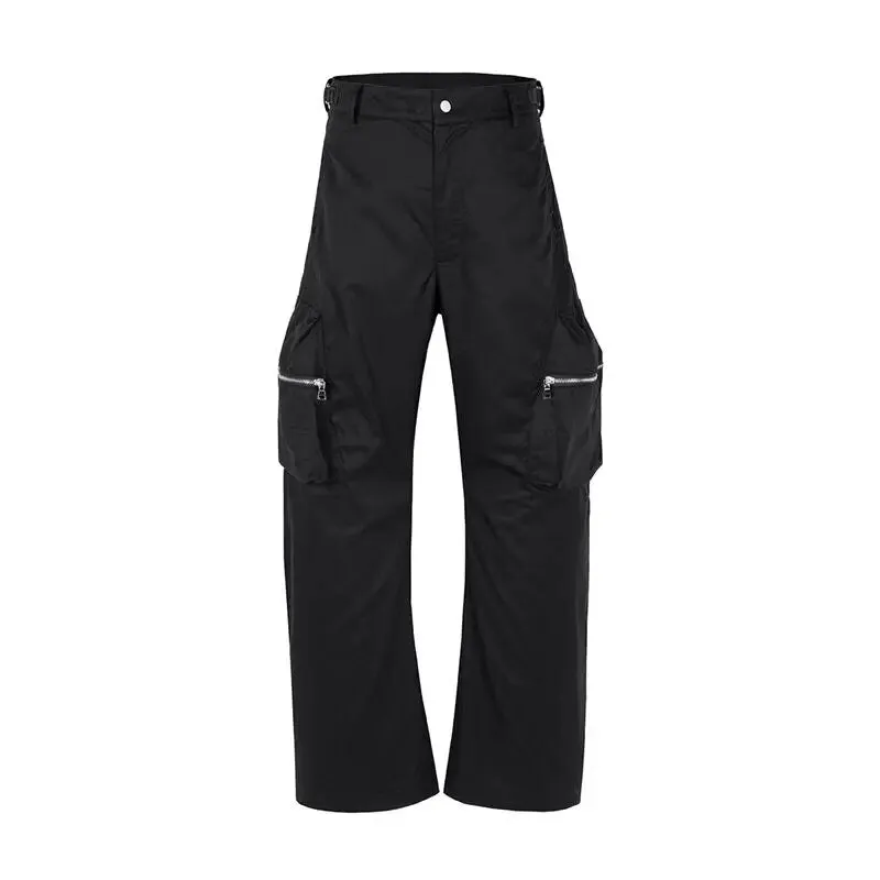 Techwear 3D Zippers Pockets Cargo Pants