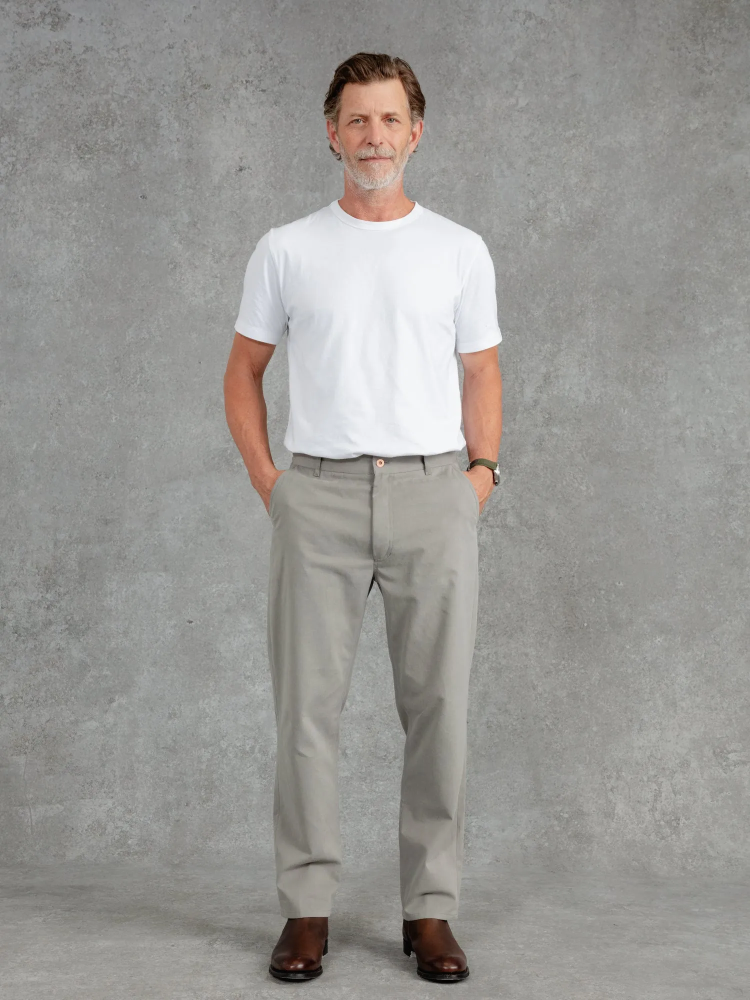 The Brushed Twill Chino