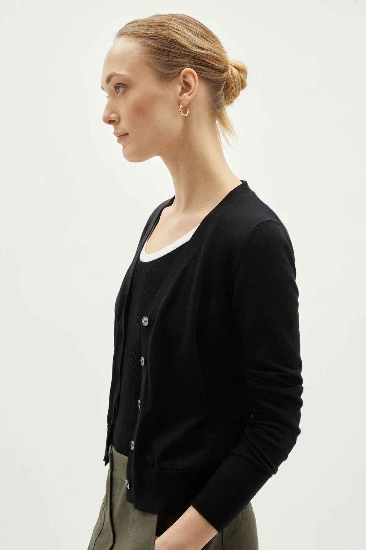 The Organic Cotton Lightweight Cardigan