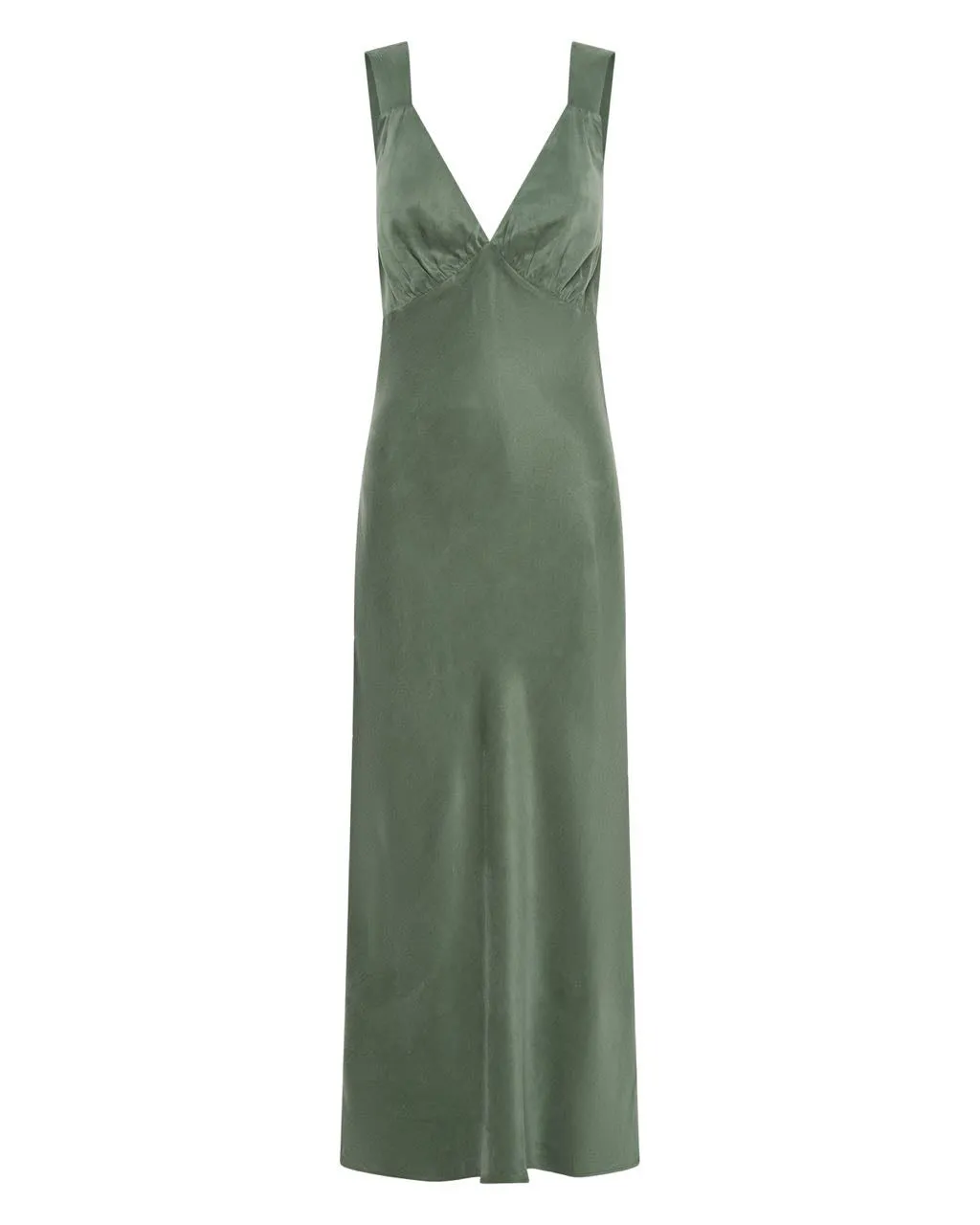 Third Form Magnetic Camisole Bias Slip Dress - Teal