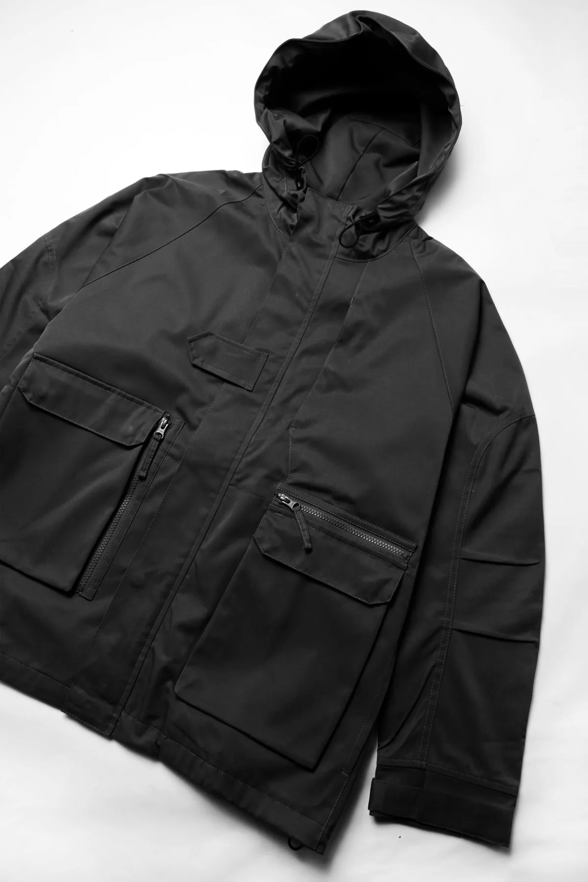 TRS - Multi Pocket Parka - Black