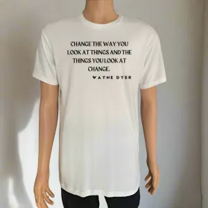 Unisex Organic Cotton Change the way Tee