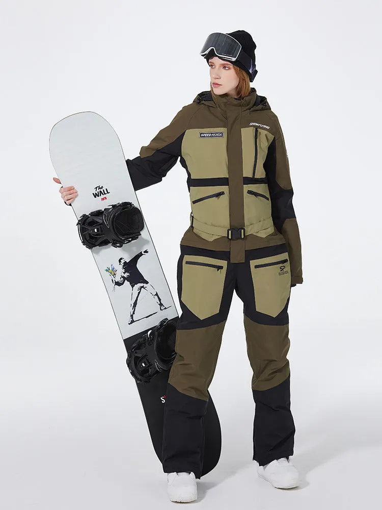 Unisex Outdoor Pro Extreme Onesie Snowsuits