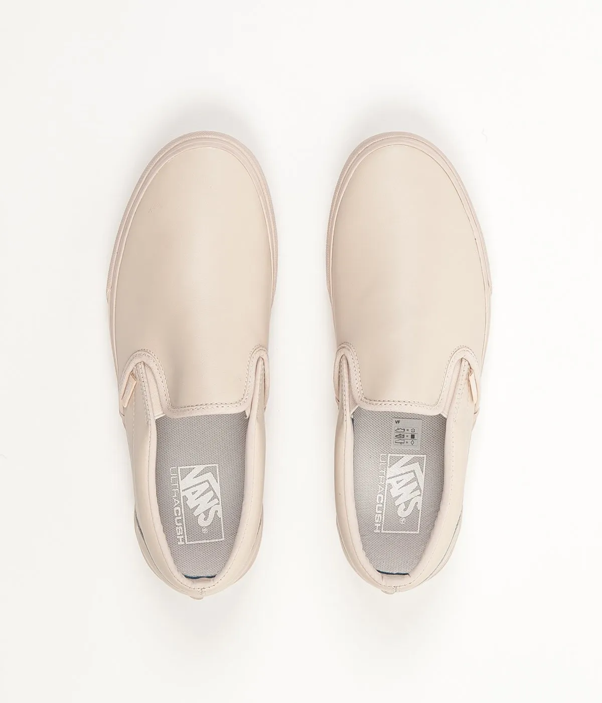 Vans Classic Slip On Leather Shoes - Whisper Pink / Mono