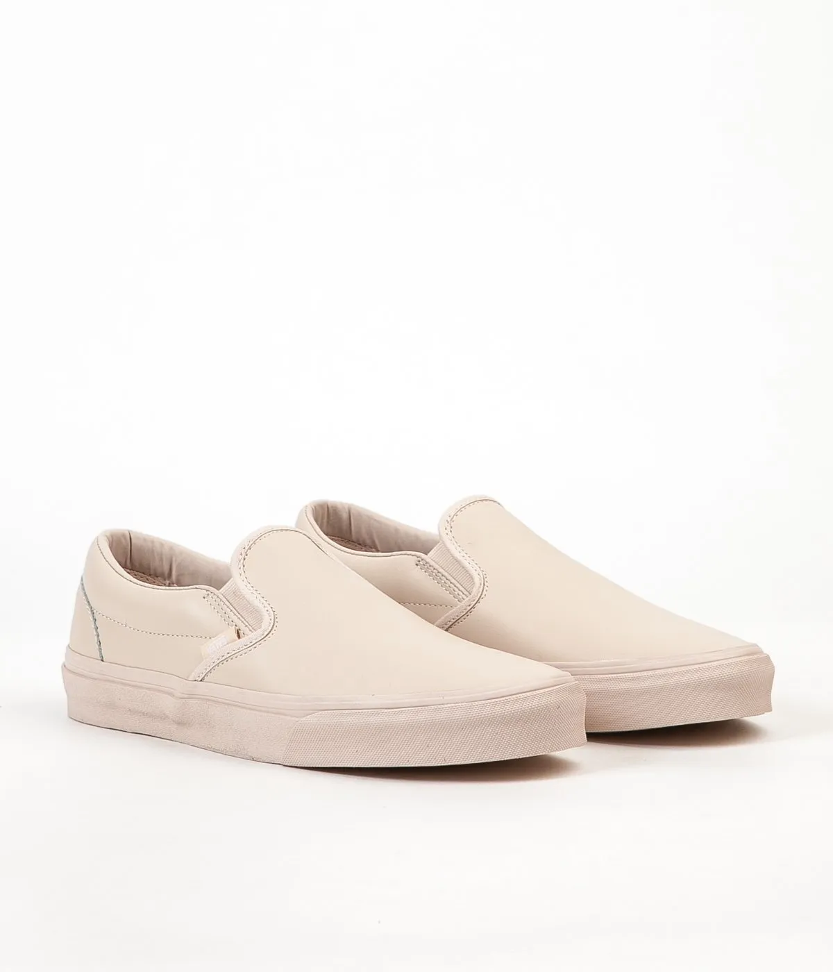 Vans Classic Slip On Leather Shoes - Whisper Pink / Mono