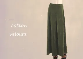 Velours maxi rok /Velvet maxi skirt