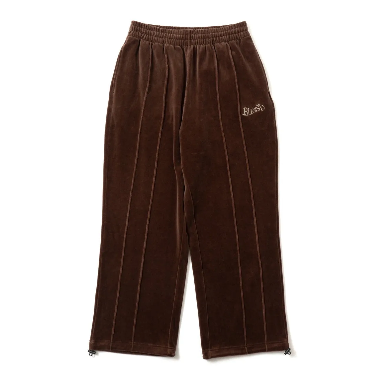 velours track pants