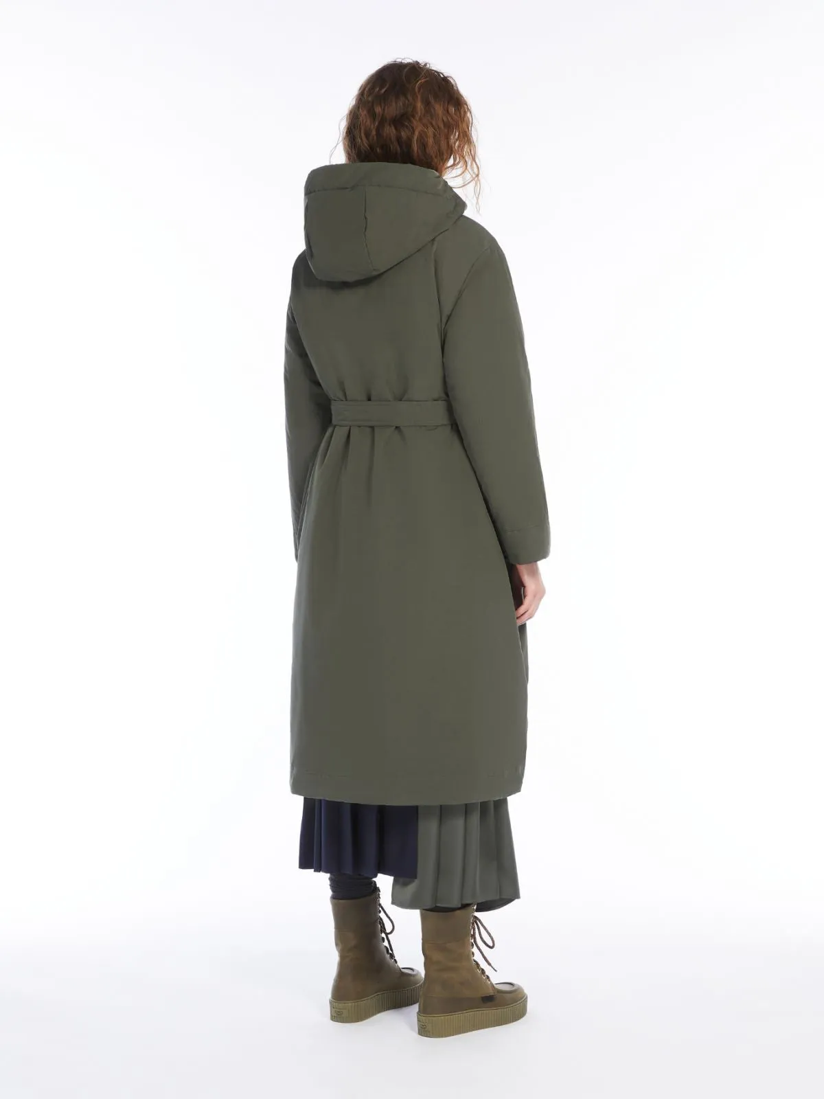 WEEKEND MAX MARA REVERSIBLE WATER REPELLENT COAT