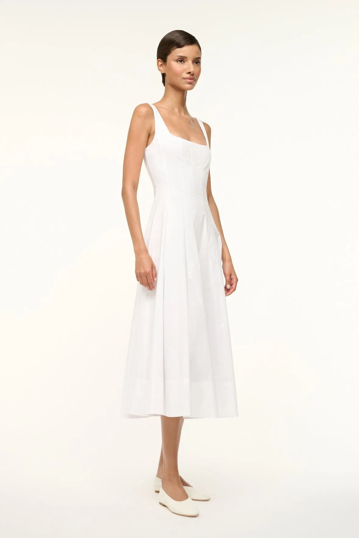 WELLS DRESS | WHITE