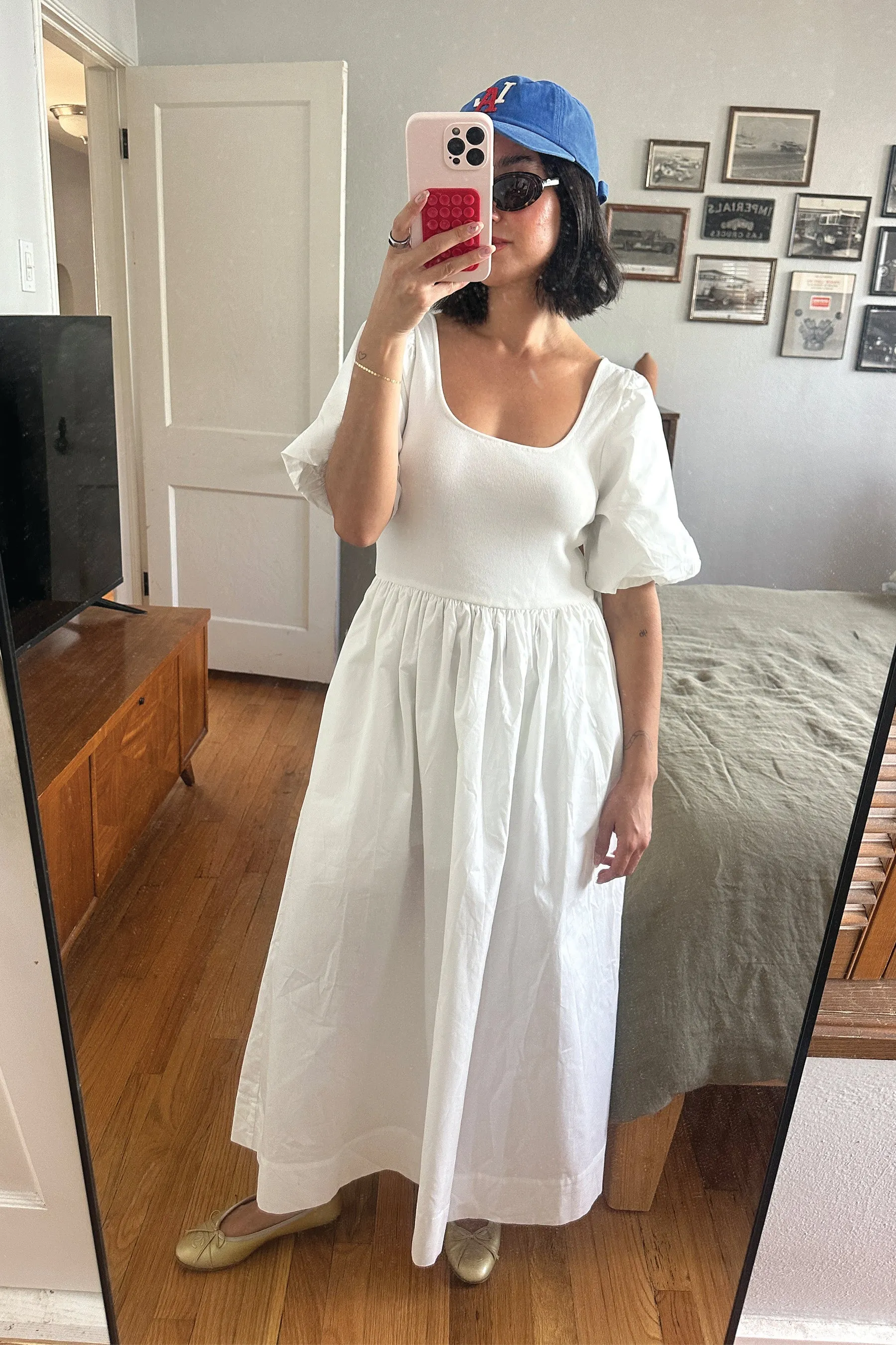 White Alana Dress