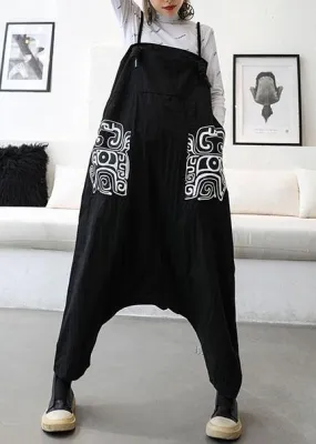 women 2019 new high waist carpenter pants casual loose harem pants