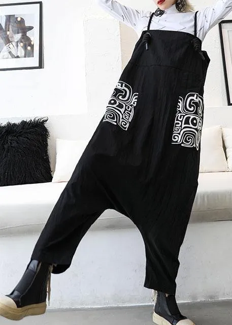 women 2019 new high waist carpenter pants casual loose harem pants