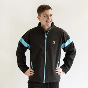 Y Track Jacket - Black/Blue (YOUTH)