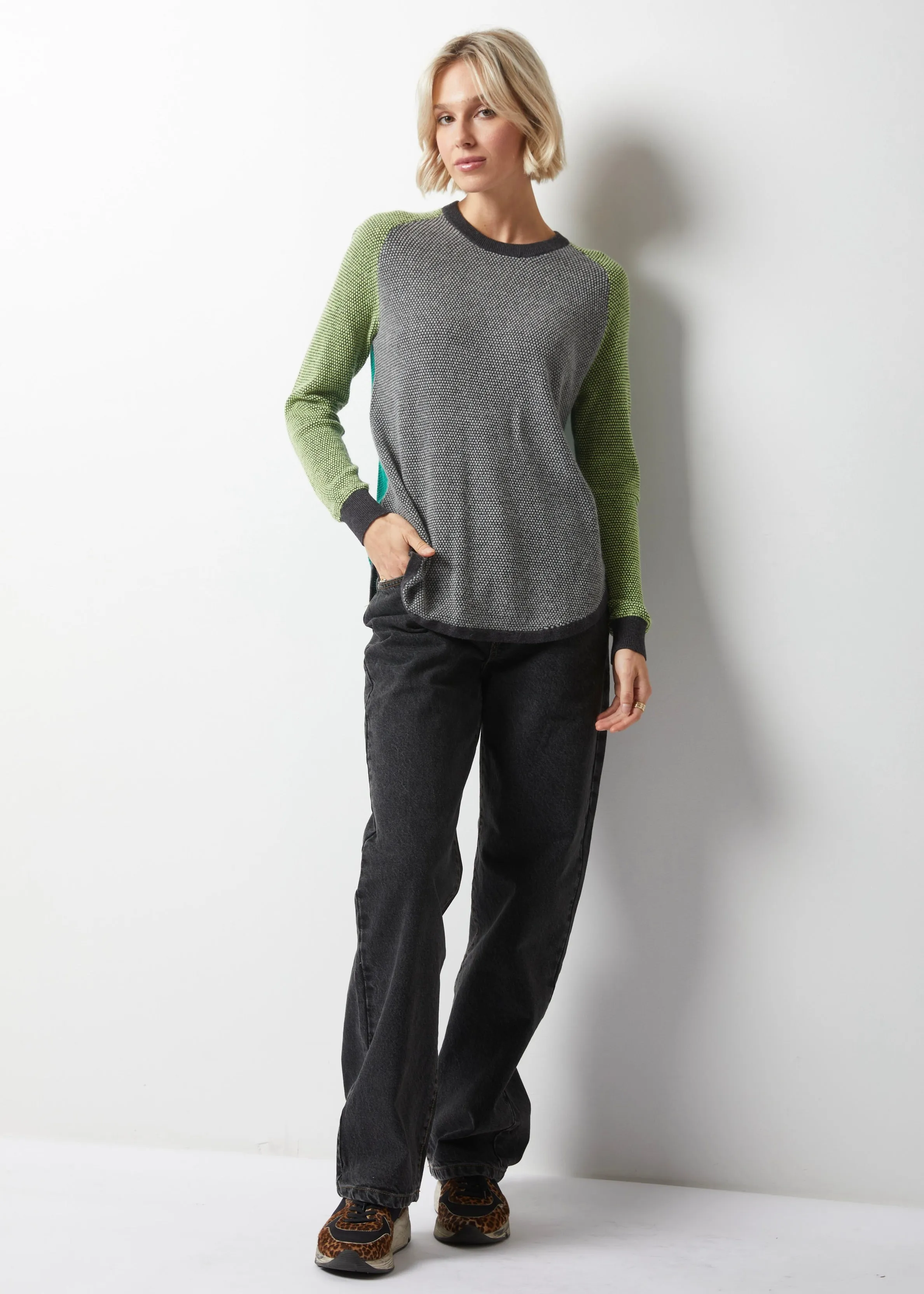 Zaket and Plover ZP6333U Sporty Chic Sweater