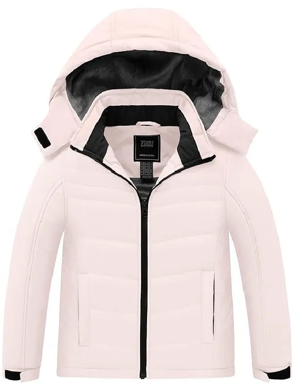 ZSHOW Girl's Waterproof Ski Jacket